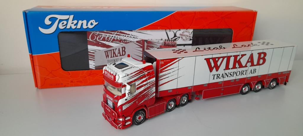 Tekno Scania S Wikab Transport AB, Ophalen of Verzenden, Nieuw, Bus of Vrachtwagen, Tekno