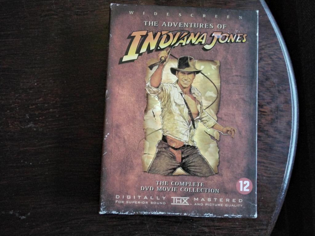 The adventures of indiana jones compleet, 4disk, origineel, Boxset, Ophalen of Verzenden, Zo goed als nieuw, Actie en Avontuur