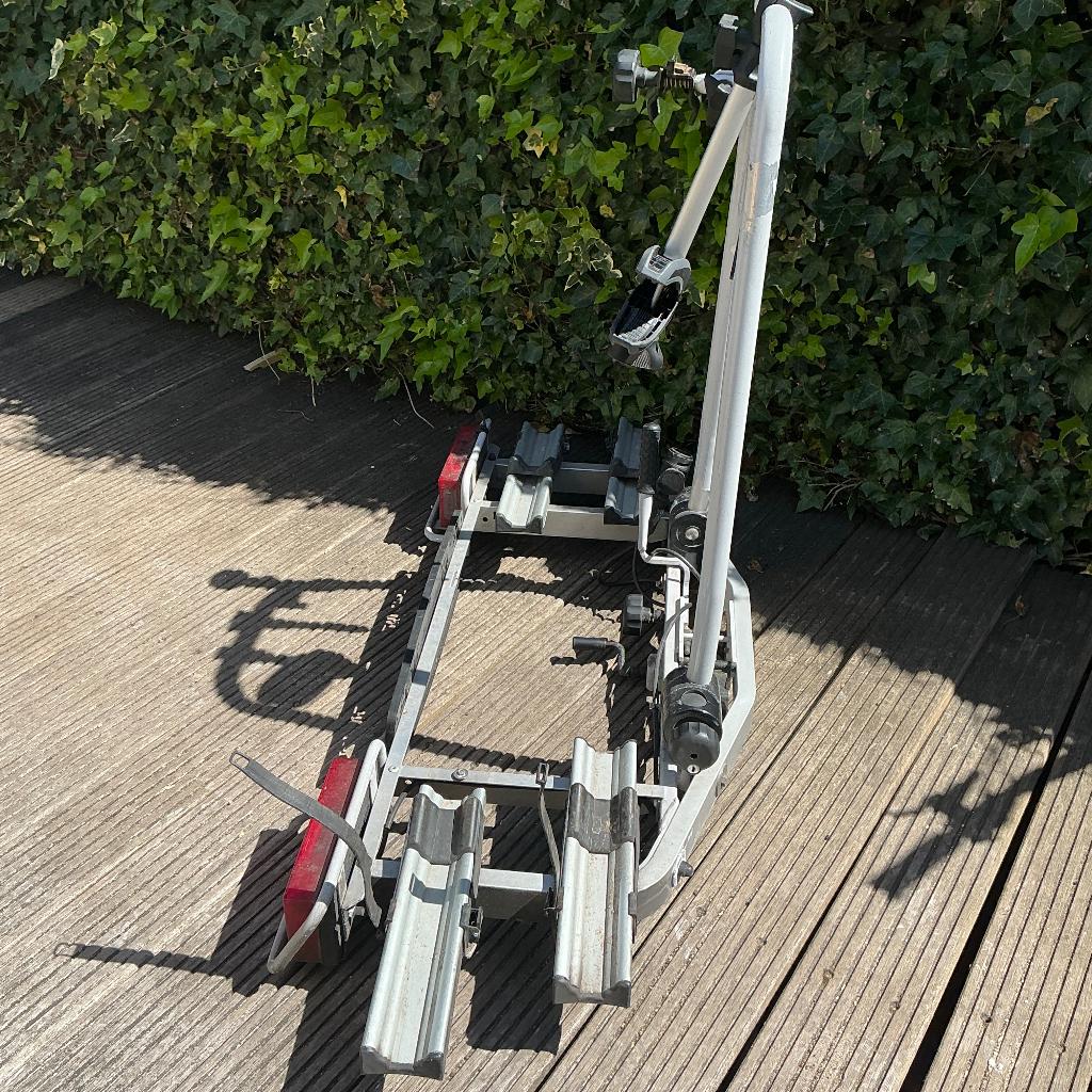 Fietsendrager bmw original uit 2004, Ophalen, 2 fietsen, Gebruikt, Trekhaakdrager