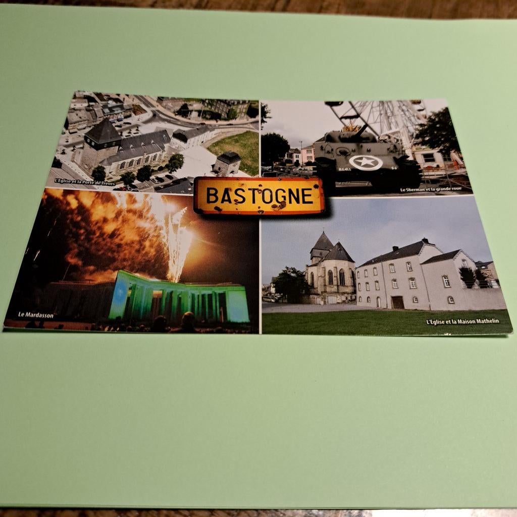 Ansichtkaart Bastogne - Diverse Zichten, Verzamelen, Ophalen of Verzenden, Overige gebieden, Overige typen