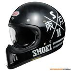 Shoei Ex-Zero Xanadu Integraalhelm, Zwart (print), Motoren, Kleding | Motorhelmen, Ophalen of Verzenden, Nieuw met kaartje