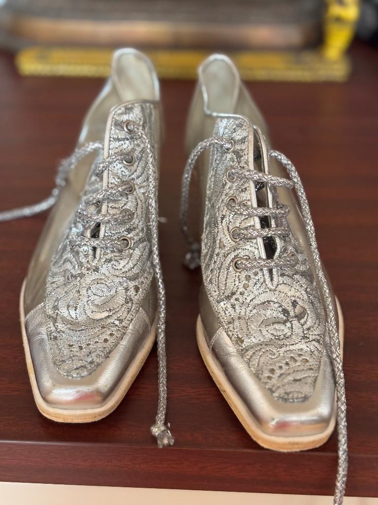 Damesschoenen, Kleding | Dames, Schoenen, Schoenen met lage hakken, Overige kleuren, Ophalen of Verzenden, Zo goed als nieuw