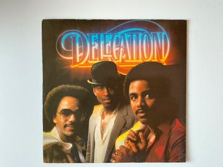 Delegation – Delegation Lp disco funk soul, Cd's en Dvd's, Vinyl | Dance en House, Gebruikt, Disco, 12 inch, Ophalen of Verzenden