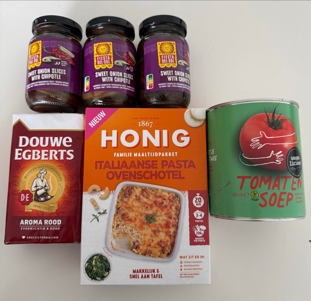 Levensmiddelen ALLES !!!, Diversen, Levensmiddelen, Ophalen of Verzenden