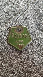 Motor belasting plaatje Liege Luik Belgie 1970, Ophalen of Verzenden