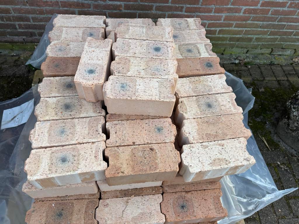 Poriso Stuc steen 1,5 pak, Doe-het-zelf en Verbouw, Metselstenen, Ophalen of Verzenden, Nieuw, Bakstenen