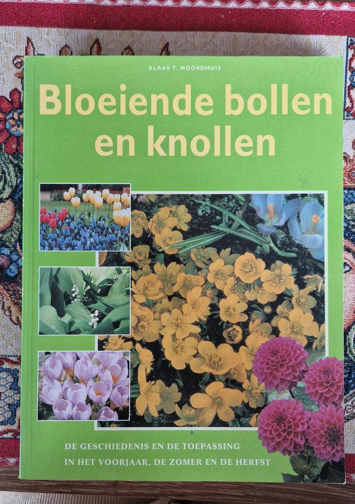 Bloeiende bollen en knollen - Klaas T. Noordhuis, Boeken, Wonen en Tuinieren, Zo goed als nieuw, Tuinieren en Tuinplanten, Ophalen of Verzenden