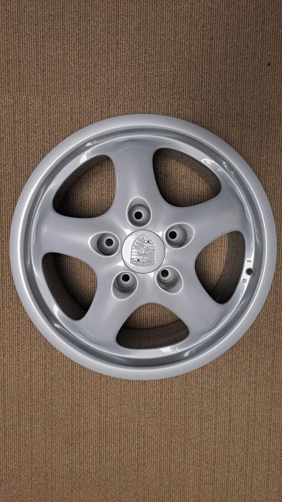 17 inch cup2 velgen porsche 911 964 993 968 nieuw poedercoat, Ophalen, Gereviseerd, Porsche