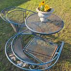 Metalen tuinset Royal Garden Elegance 2 tuinstoelen + tafel, Overige materialen, Gebruikt, Tuinset, Ophalen