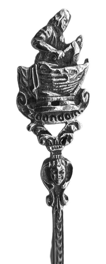 Zilveren lepel Czaar Peter , Zaandam, Antiek en Kunst, Antiek | Goud en Zilver, Verzenden, Zilver