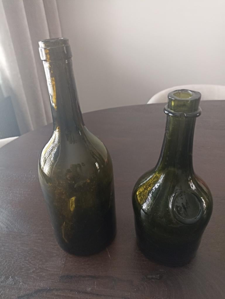 Antiek flessen, Ophalen of Verzenden