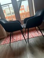 3 zo goed als nieuwe eetkamerstoelen - niet los te koop, Huis en Inrichting, Stoelen, Ophalen, Drie, Zwart, Zo goed als nieuw