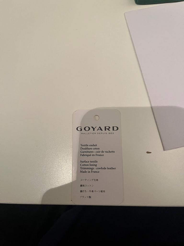 Goyard Card Holder - Zwart/Bruin, Overige merken, Zwart, Ophalen of Verzenden, Zo goed als nieuw