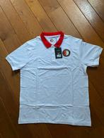 FEYENOORD polo nieuw wit maat XL., Maat XL, Ophalen of Verzenden, Nieuw, Shirt