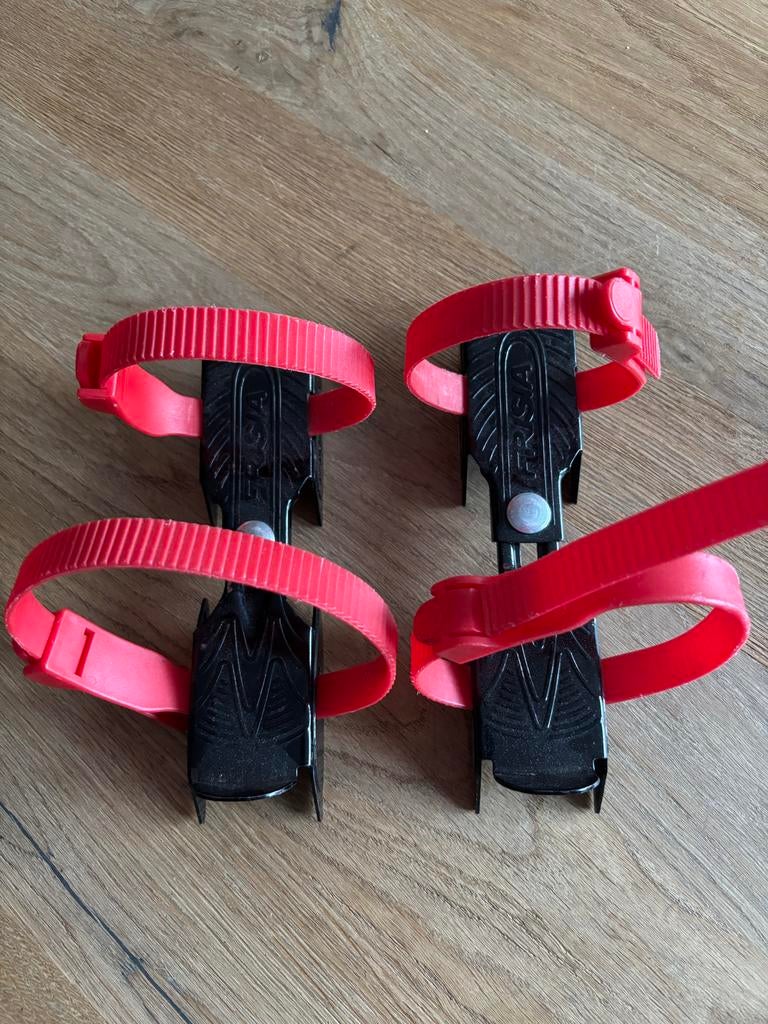 Frisia Glijders Kinderen - Verstelbaar, Sport en Fitness, Schaatsen, Ophalen of Verzenden, Gebruikt, Overige typen, Overige merken