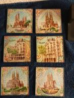 Barcelona Onderzetters - Set van 6, Ophalen of Verzenden, Zo goed als nieuw, Glas of Kopje