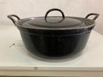 Gietijzeren braadpan, Huis en Inrichting, Ophalen, Gebruikt, Gietijzer, Koekenpan of Braadpan