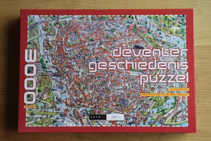 Deventer geschiedenis puzzel, Hobby en Vrije tijd, Denksport en Puzzels, Nieuw, Legpuzzel, Meer dan 1500 stukjes, Ophalen of Verzenden