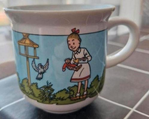 Porseleinen Beker Eschenbach Suske en Wiske, Huis en Inrichting, Keuken | Servies, Zo goed als nieuw, Kop(pen) en/of Schotel(s)