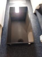 Salontafel zwart / salontafel metaal / salontafel glas, Huis en Inrichting, Tafels | Salontafels, Ophalen, Gebruikt, 50 tot 100 cm