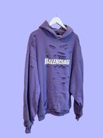 Balenciaga | Caps Destroyed Hoodie Size M, Balenciaga, Paars, Zo goed als nieuw, Ophalen