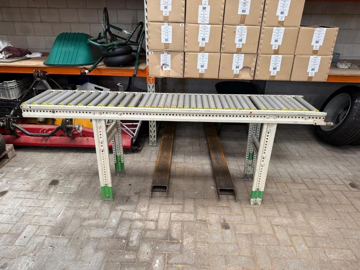 Rollenbaan / transportbaan in hoogte verstelbaar, Doe-het-zelf en Verbouw, Gereedschap | Zaagmachines, Gebruikt, Overige typen