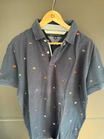 Tommy Hilfiger Polo donkerblauw met vlaggen XL, Tommy Hilfiger, Maat 56/58 (XL), Zo goed als nieuw, Verzenden