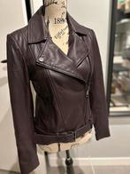 Ted Baker Leren Jasje, Kleding | Dames, Jasjes, Kostuums en Pakken, Maat 38/40 (M), Bruin, Ophalen of Verzenden, Zo goed als nieuw