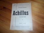 Achilles ouverture - fernand rogister, Muziek en Instrumenten, Bladmuziek, Gebruikt, Ophalen of Verzenden, Artiest of Componist