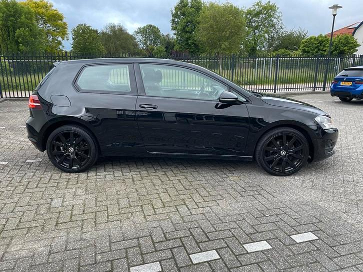 Volkswagen Golf 1.2 TSI 63KW 3D 2013 Zwart (virtual cockpit), Auto's, Volkswagen, Particulier, Golf, ABS, Airbags, Airconditioning