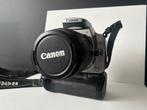 Canon EOS 350D met 18-55mm lens en battery grip, Ophalen of Verzenden, Zo goed als nieuw, Overige typen