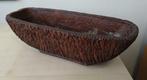 Retro vintage cactusbak bloempot bruin Agu Reuver 29x12,5cm, Ophalen of Verzenden