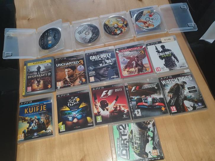 15 PS3 Games - Diverse Collectie!, Spelcomputers en Games, Games | Overige, Gebruikt, Overige genres, 1 speler, Vanaf 12 jaar
