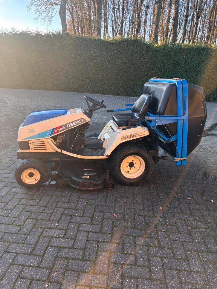Iseki sg17, Tuin en Terras, Zitmaaiers, Gebruikt, 120 cm of meer, Opvangbak, Ophalen