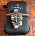 Cronos L6015, Sieraden, Tassen en Uiterlijk, Horloges | Heren, Ophalen of Verzenden, Zo goed als nieuw, Staal, Overige merken