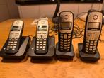 Siemens Gigaset A160/A260 - 4 handsets, Telecommunicatie, Ophalen of Verzenden, Gebruikt, 4 handsets of meer