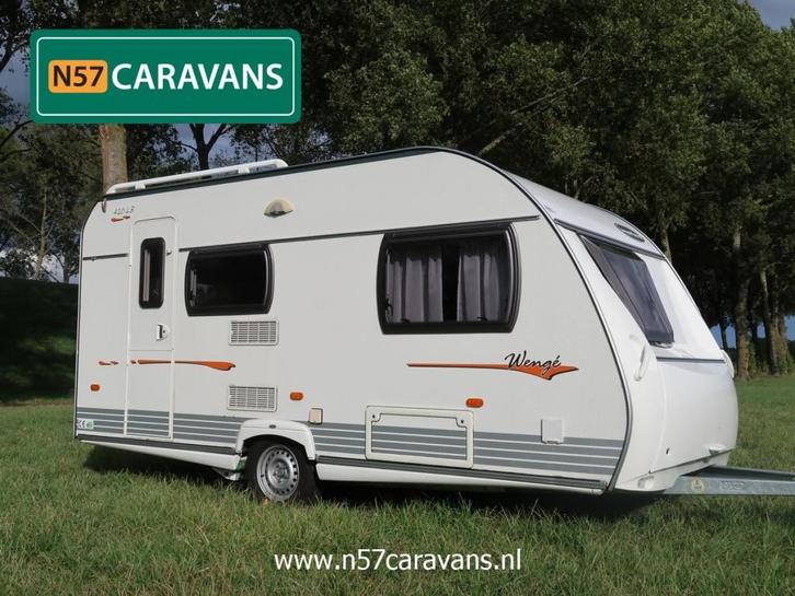 TOPSTAAT: Beyerland Wenge 420 LB / voortent / zakluifel, Caravans en Kamperen, Caravans, Bedrijf, tot en met 4, 750 - 1000 kg