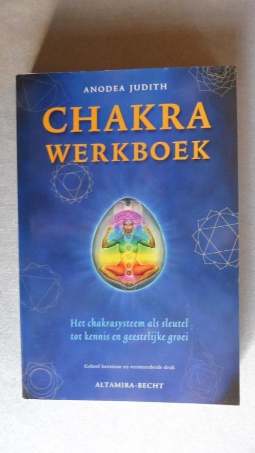 Anodea Judith - Chakra werkboek, Boeken, Esoterie en Spiritualiteit, Zo goed als nieuw, Instructieboek, Spiritualiteit algemeen