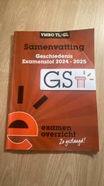 Samenvatting Examenstof Geschiedenis VMBO TL/GL, Geschiedenis, Ophalen of Verzenden, Overige niveaus, ExamenOverzicht