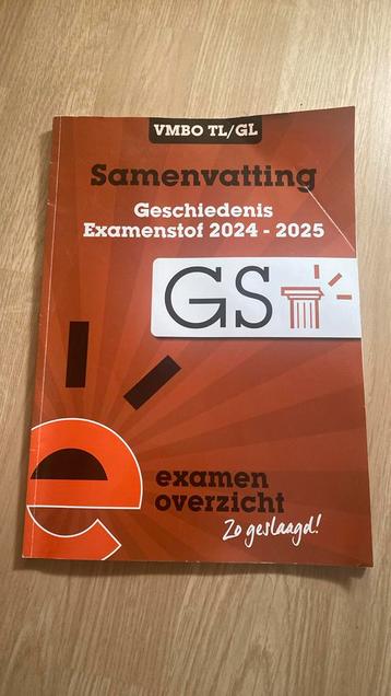 Samenvatting Examenstof Geschiedenis VMBO TL/GL beschikbaar voor biedingen