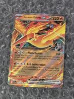 Team Rocket's Moltres ex 031/182 Destined Rivals Scarlet & V, Ophalen of Verzenden, Zo goed als nieuw, Losse kaart, Foil