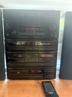 Kenwood stereo set met equalizer boxen cd speler cassette, Ophalen of Verzenden, Zo goed als nieuw, Overige merken