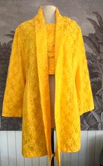 Kebaya geel M/38, Kleding | Dames, Ophalen of Verzenden, Zo goed als nieuw, Maat 38/40 (M), Geel