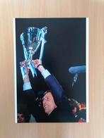 Johan Cruijff foto Europa Cup 2, Ajax 1987., Verzamelen, Ophalen of Verzenden, Ajax, Poster, Plaatje of Sticker