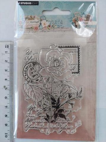 Nieuw Clearstamp Vintage Diaries Rose beschikbaar voor biedingen