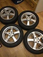 Winterbanden met velg 205/55/16 steek 5/112, Ophalen, Gebruikt