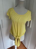 Fishbone Geel T-shirt Strik - maat M, Kleding | Dames, Maat 38/40 (M), Geel, Ophalen of Verzenden, Korte mouw