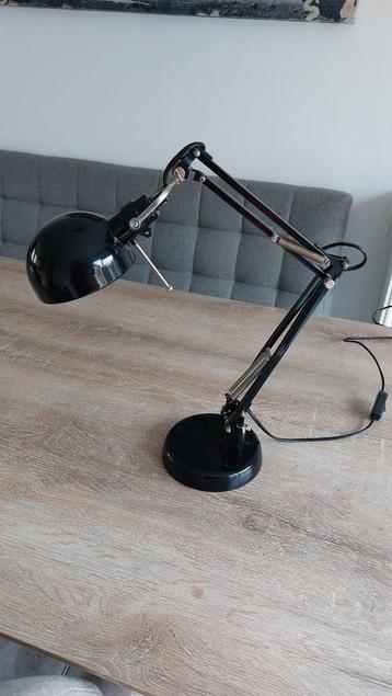 Ikea forsa bureaulamp E14 fitting tafel bureau lamp zwart  beschikbaar voor biedingen