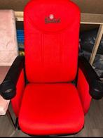 Grolsch bioscoopstoel, Huis en Inrichting, Stoelen, Ophalen, Zo goed als nieuw, Rood, Eén