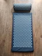 Spijkermat met nekkussen, blauw, zo goed als nieuw, Ophalen of Verzenden, Zo goed als nieuw